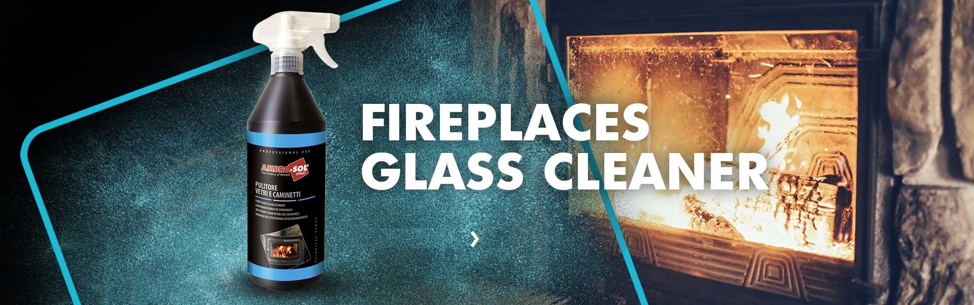 Fireplace Glass Cleaner Spray