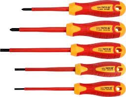 Insulated Screwdriver Set 5pcs YT-2827