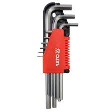 Hex key set 9pcs - YT-0502