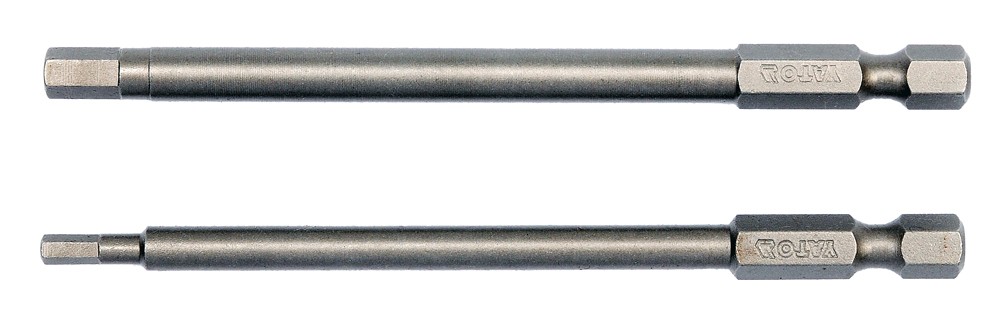 SCREWDRIVER BITS - HEX TAMPER 1/4''