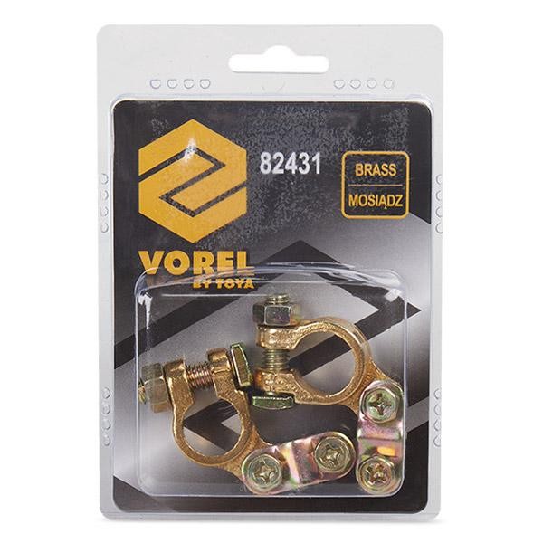 VOREL 82431 BATTERY CLAMPS 2PCS