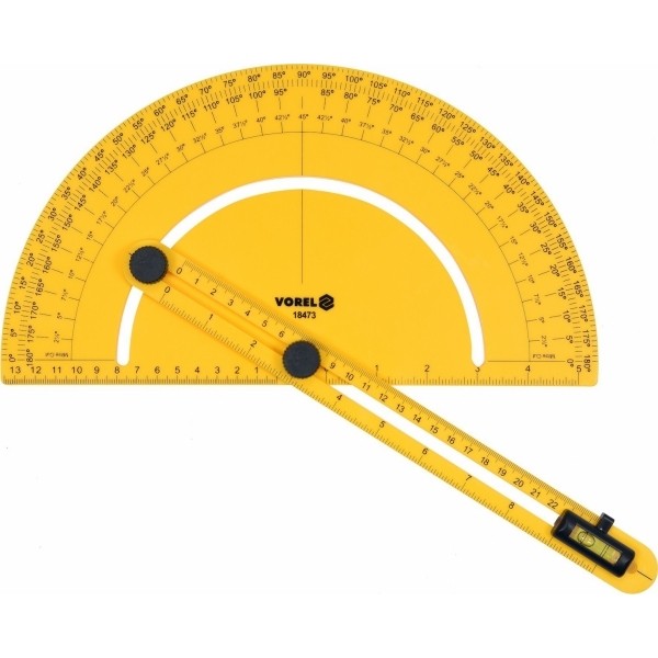 VOREL 18473 PROTRACTOR WITH LEVEL