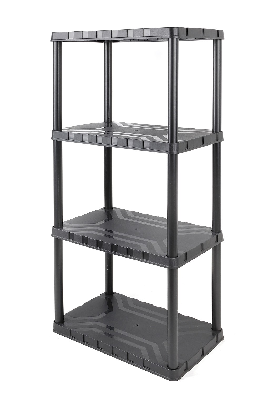 4-Tier Plastic Shelf Unit - 320400