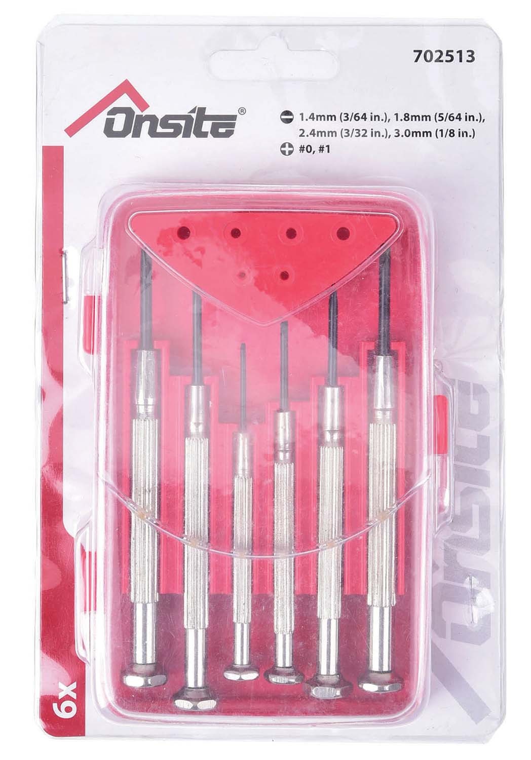 Precision Screwdriver Set 6pcs - 702513